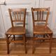 Pair of bistro chairs
