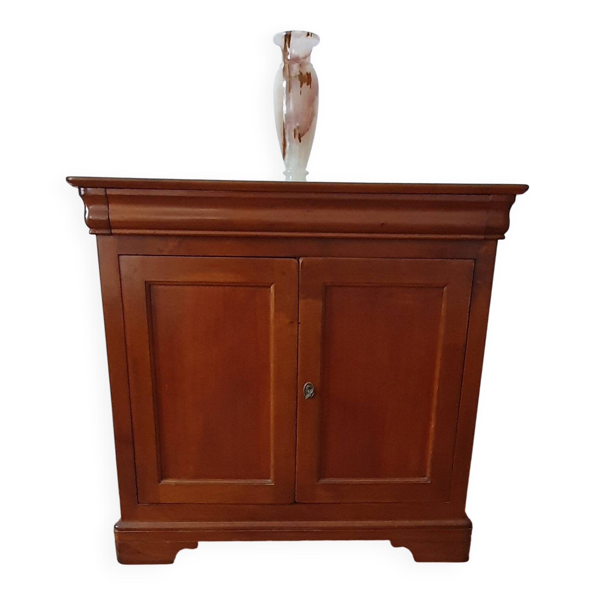 Small cherry wood piece of furniture