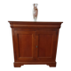 Small cherry wood piece of furniture