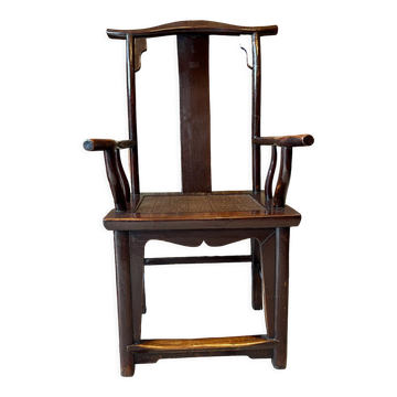 Lettered hat chair - Chinese antiquity