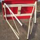 Small folding camping SOUPLEX, vintage 60s metal table
