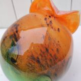 Vintage Gabriel Milesi Blown Glass Vase