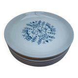 Six assiettes Sovirel, Malabar