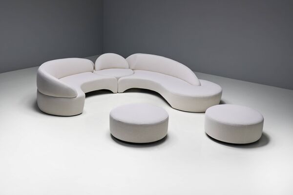 Canapé Modulable ''Comete'' Vladimir Kagan pour Roche Bobois, France, 2003