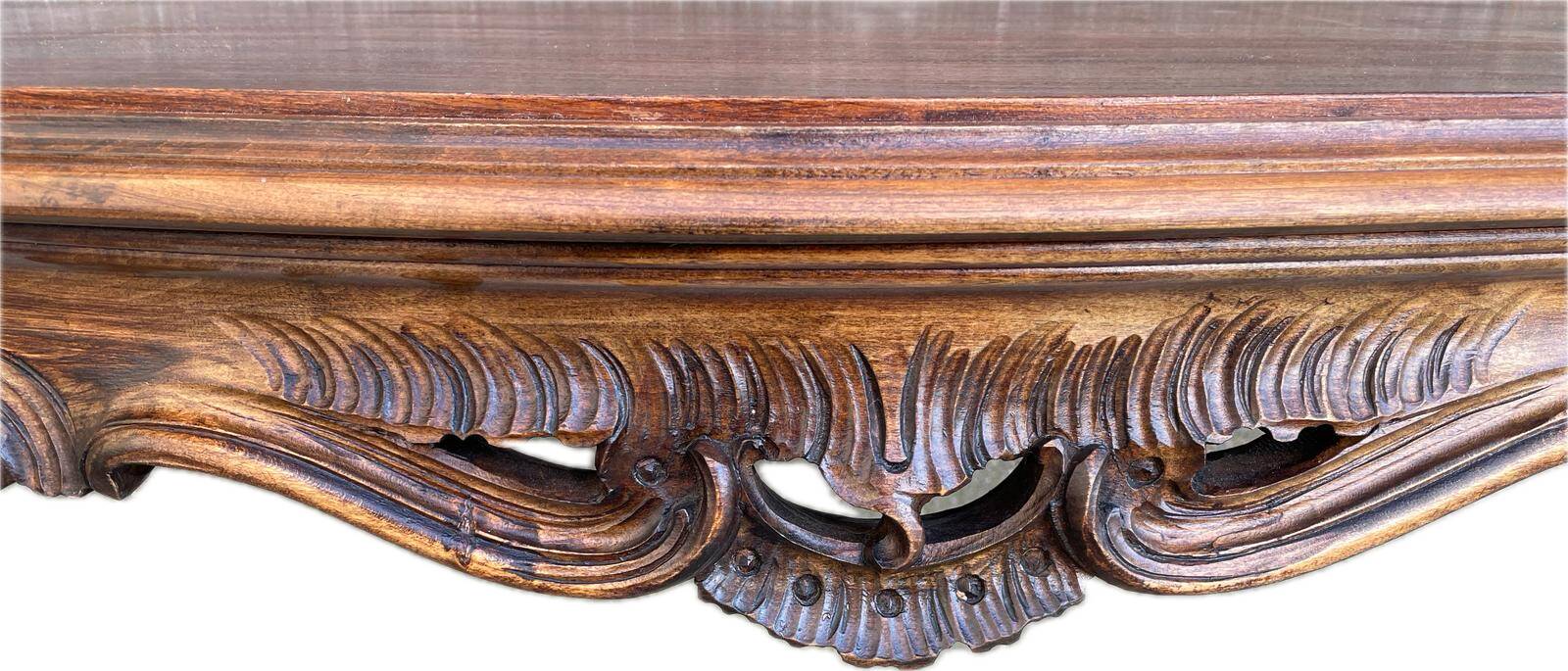 Louis XV Rocaille style console