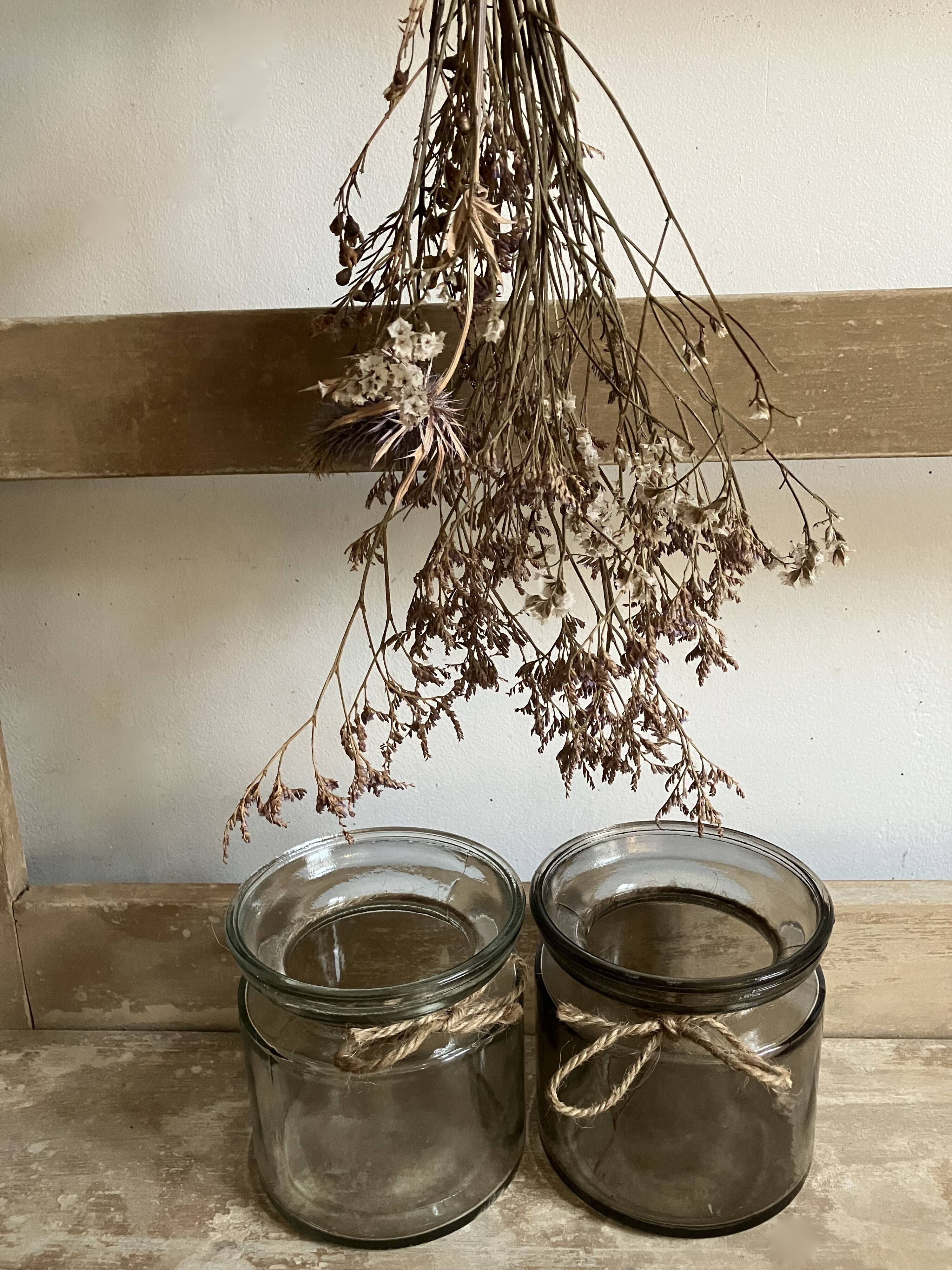 Pair of small neck vases