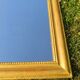 Antique gilded patinated Louis-Philippe mirror