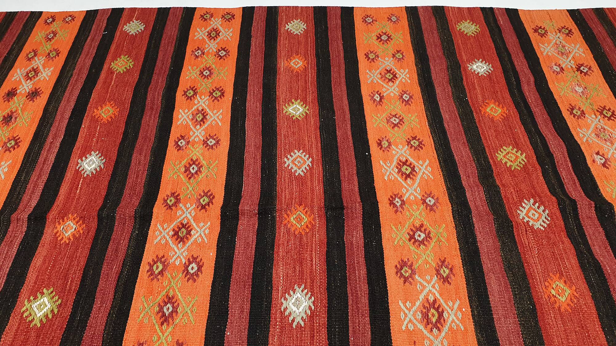 Turkish kilim rug, 351x180 cm, MYK-852