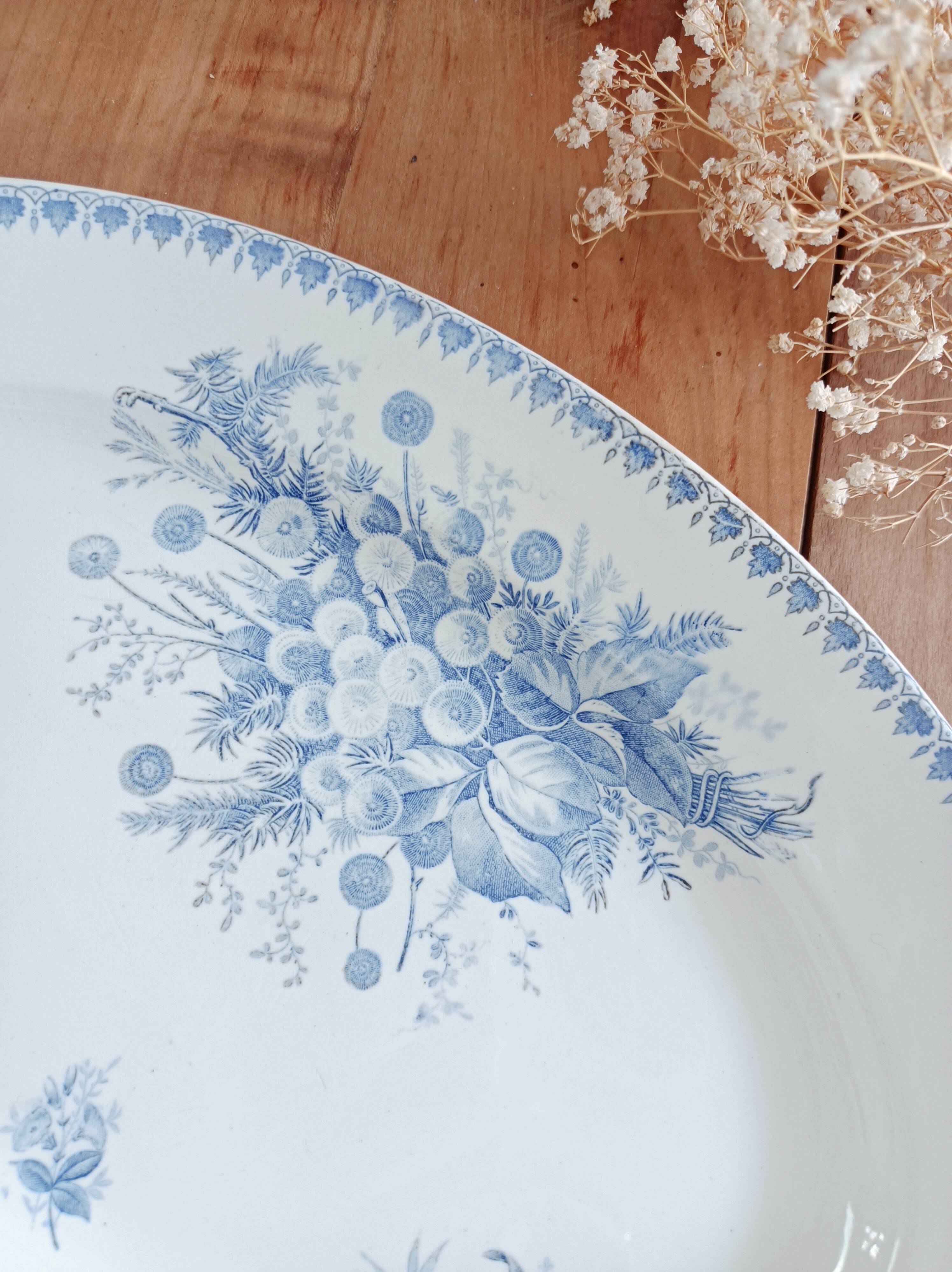 Cilla oval dish, Maastricht ceramic company
