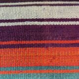 Vintage turkish kilim cushion cover, 30 x 50 cm