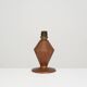 Art Deco Modernist lamp in copper dinanderie circa 1930