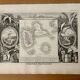 Old illustrated map of the Antilles Guadeloupe Grande-Terre – 1840