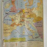 Carte scolaire ancienne