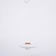 White Mid-Century Modern pendant model "Ufo" by Uno and Östen Kristiansson