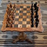 table chess games made of olive wood