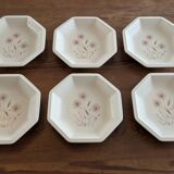 Tiffany table service – 21 pieces – Vintage plates with a floral design