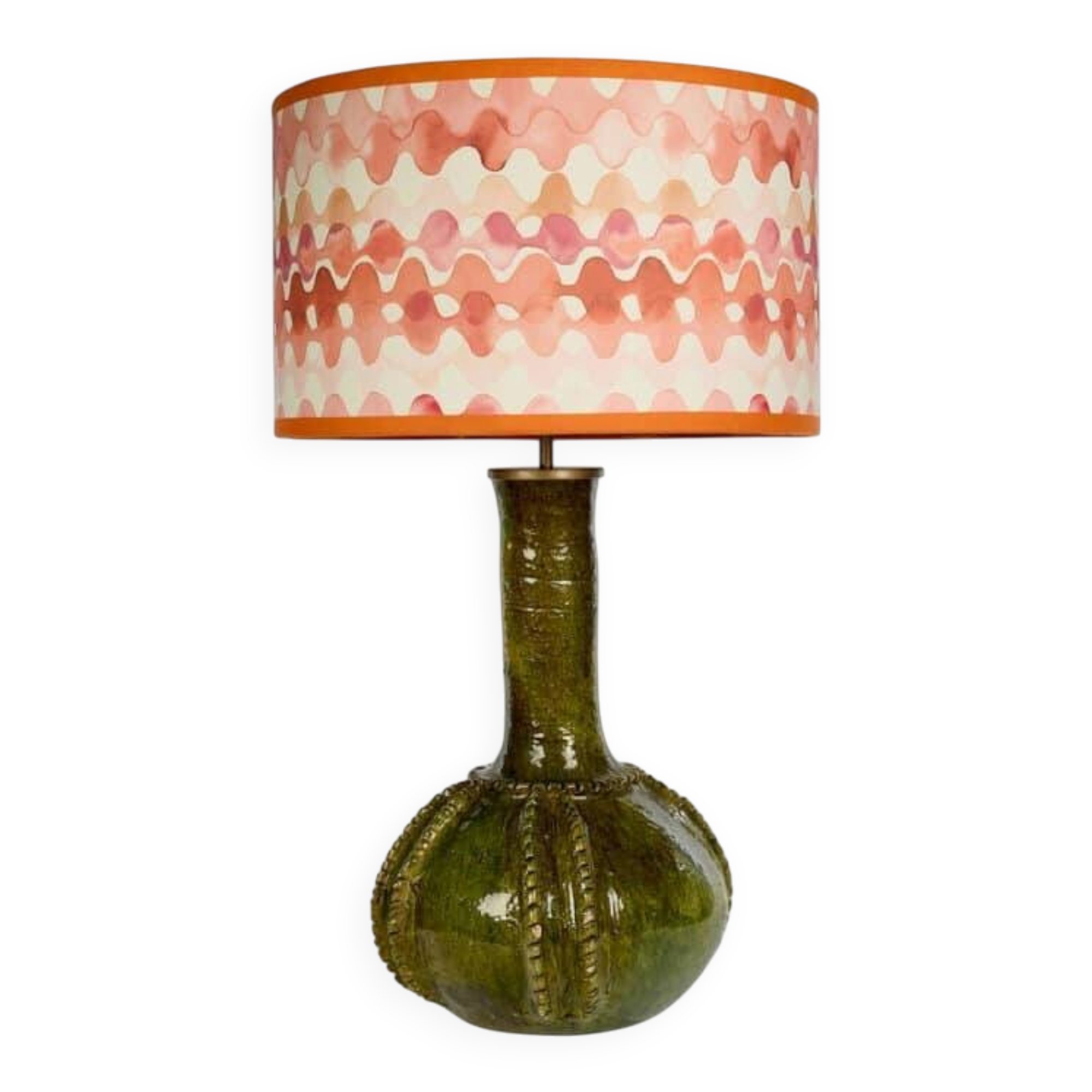 Lamp in Tamegroute shades of green