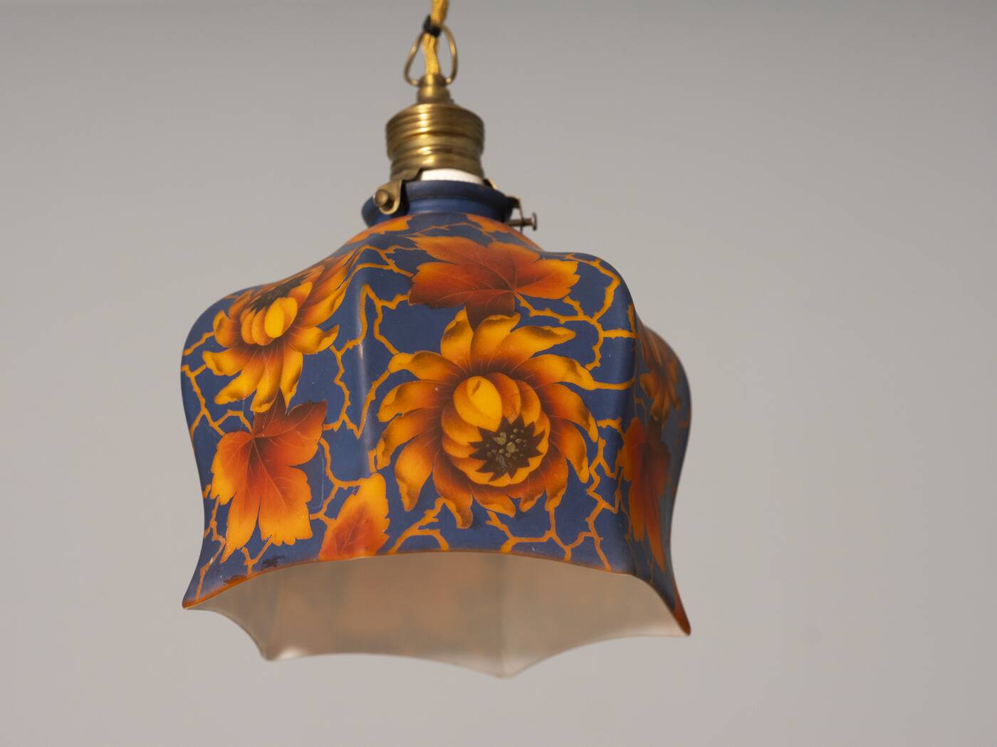 Glass lampshade, 1920s