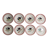 Old flowered plates, Moulin des loups