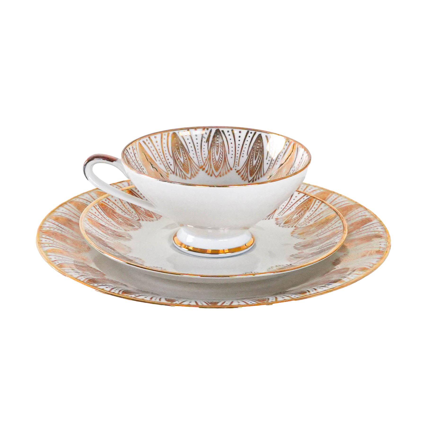 Porcelain cup, German design, 1970s, manufactured by Bavaria Elfenbein