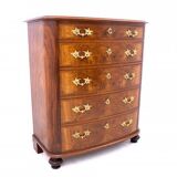 Antique chest of drawers, Northern Europe, circa 1860. After renovation.