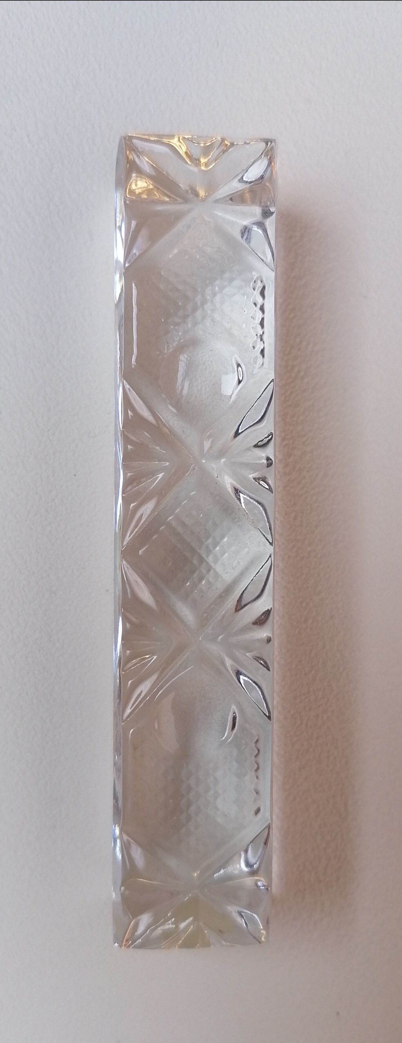 Coffret de 12 porte-couteaux en cristal