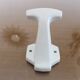 Old coat hook in white porcelain art deco years 30 40