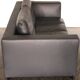 Feng black leather sofa by Didier Gomez for Ligne Roset