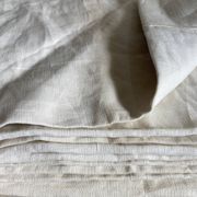 Drap de réserve 1960 en toile de lin brut 210x330