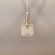 Small hanging lamp in transperant crystal glass