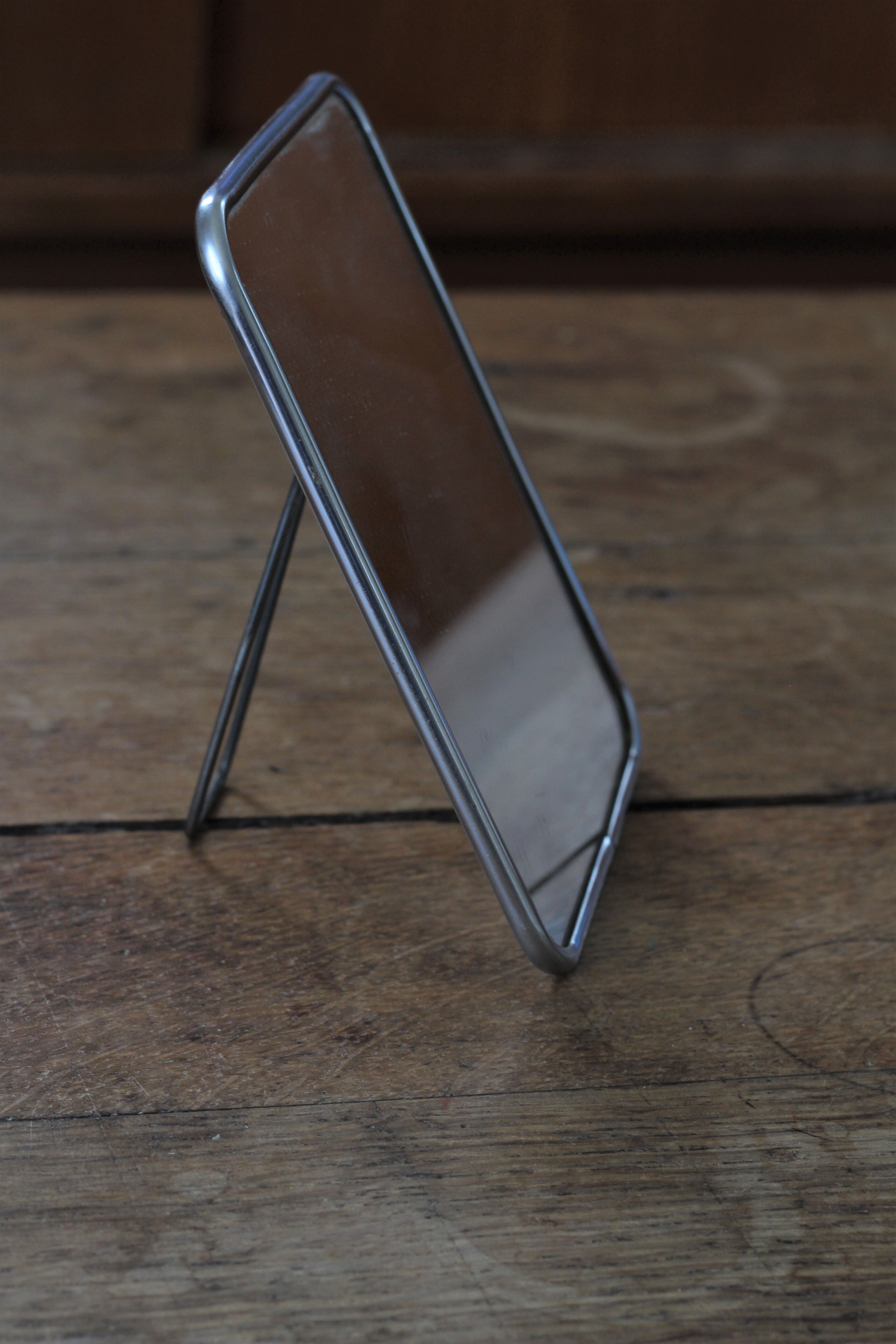 Barber's mirror to put - 18x13cm