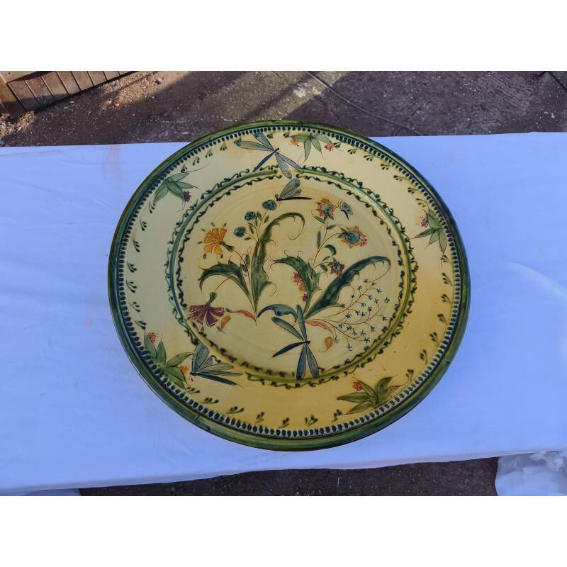 Glazed stoneware dish from St Jean de Fos