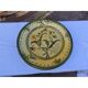Glazed stoneware dish from St Jean de Fos