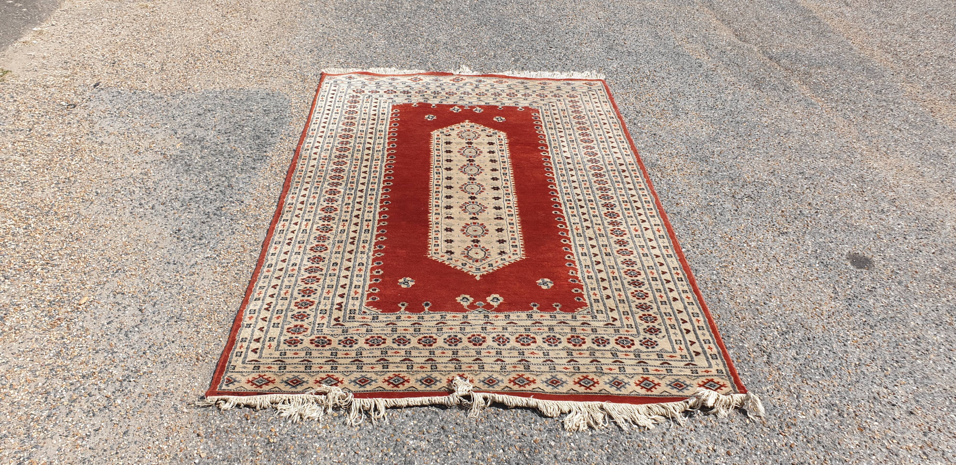 Oriental carpet wool pakistan  116x120cm