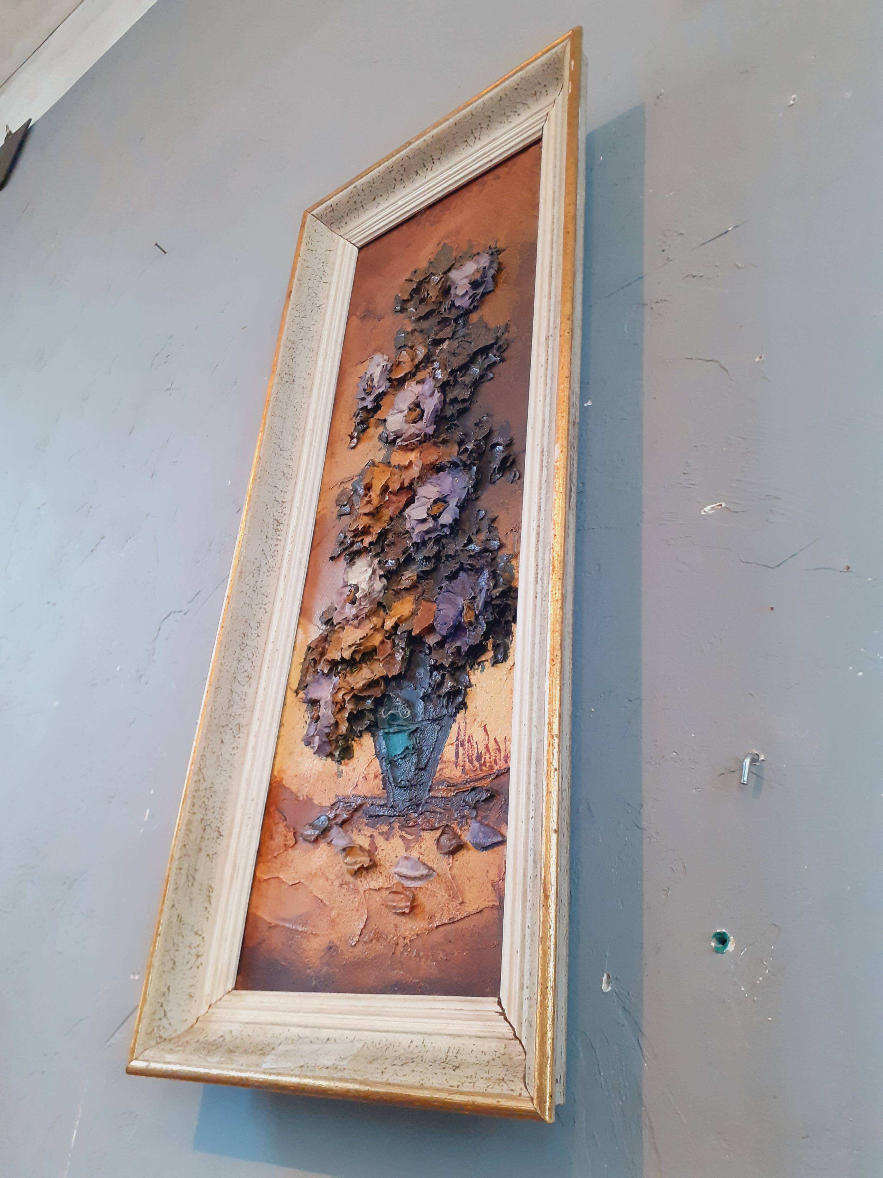 Atypical Still Life Relief Table 1960s