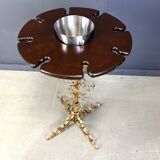Mid century bottle and glass holder, 1960s