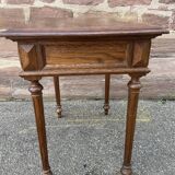 Small Louis XVI Style Oak Desk Table 1920