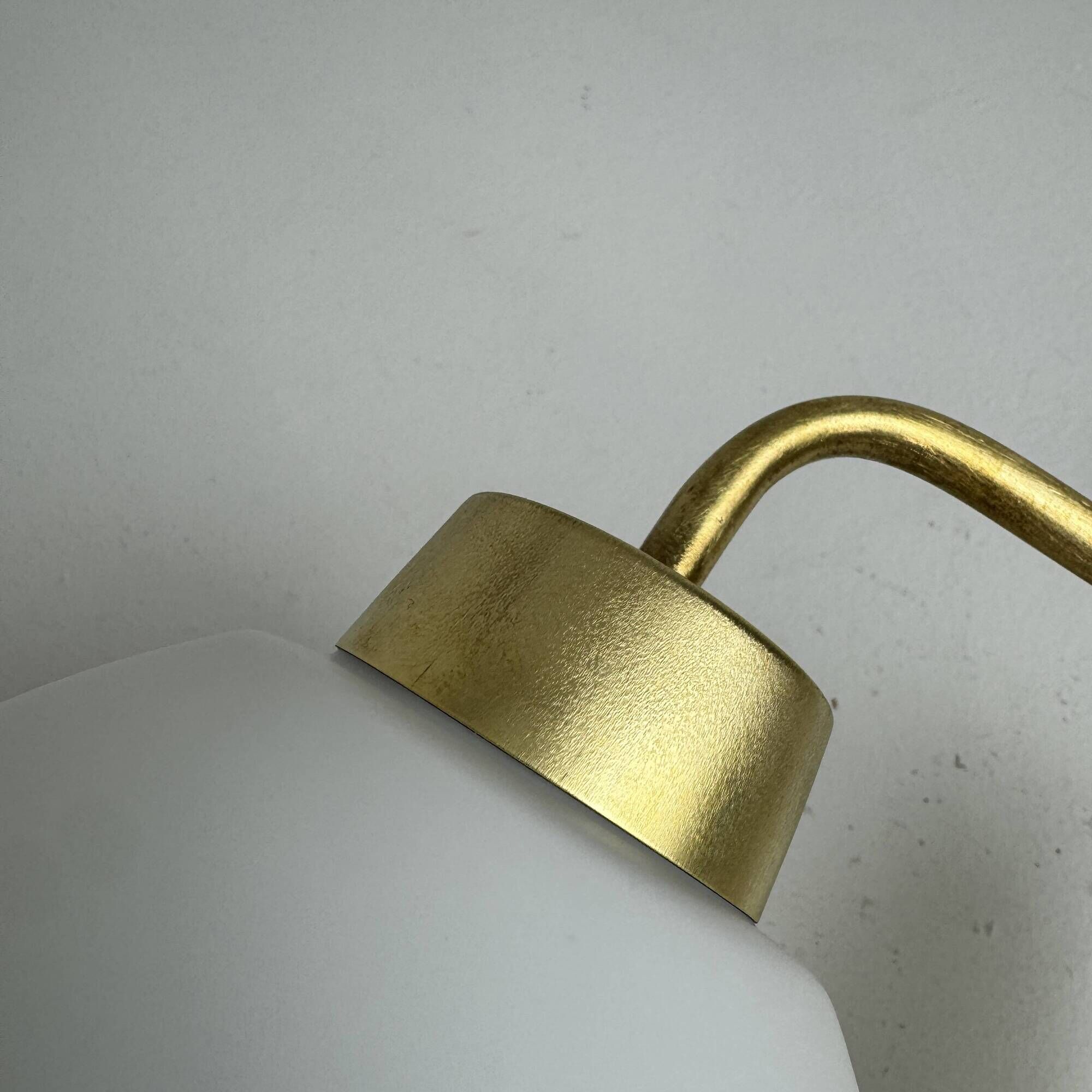 PAIR OF VINTAGE OVOID WALL LIGHTS