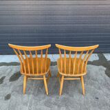 Pair of Åkerblom Sweden chairs by Gunnar Eklöf 1950