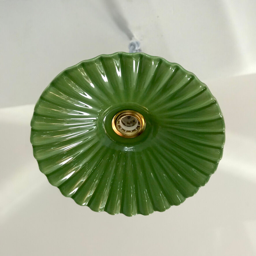 Vintage ceramic pendant lamp