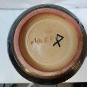Grand vase en grès flammé de Boufflioux signé GUÉRIN - Années 30