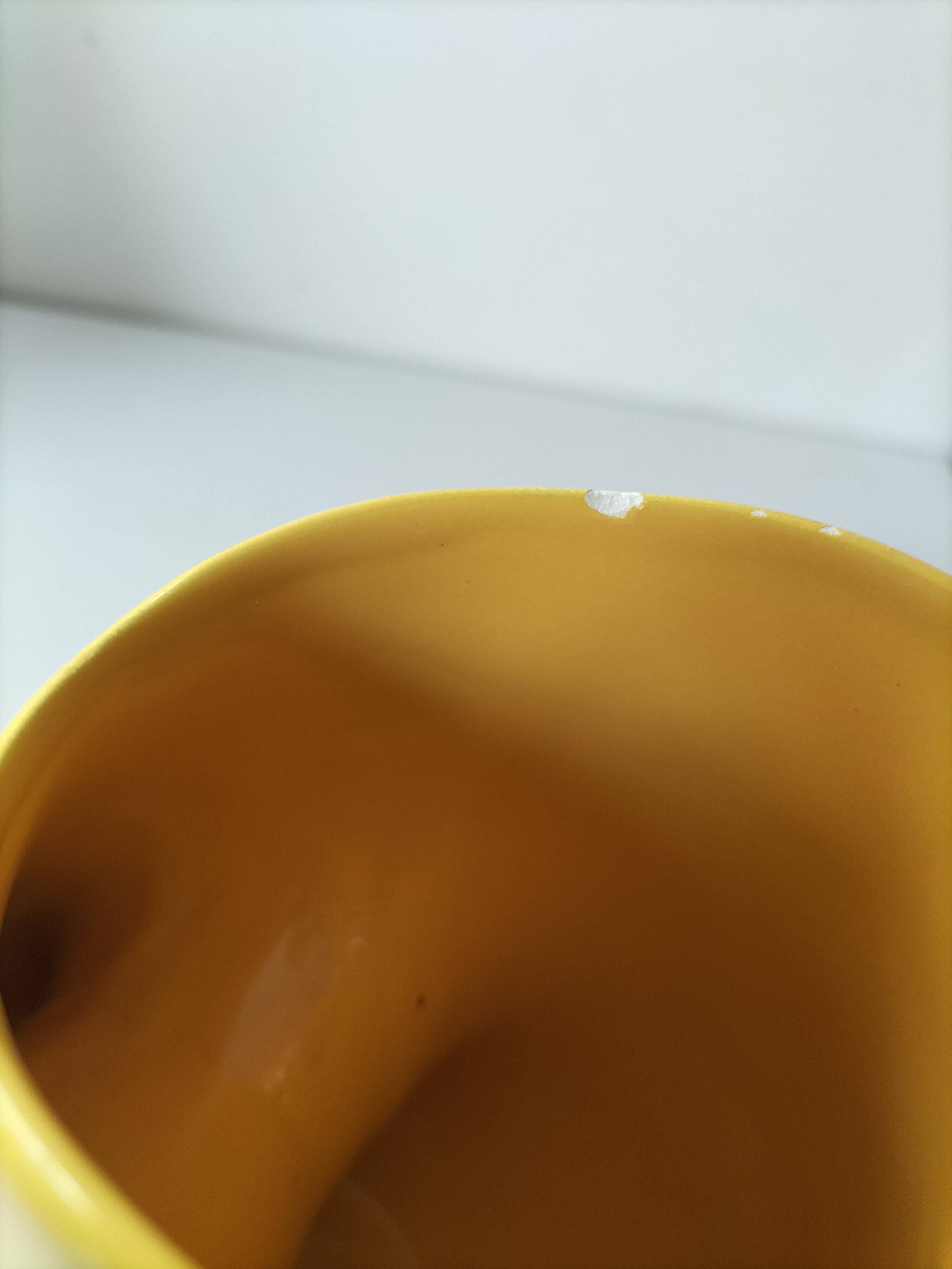 Vintage yellow sculptural pitcher 70s design