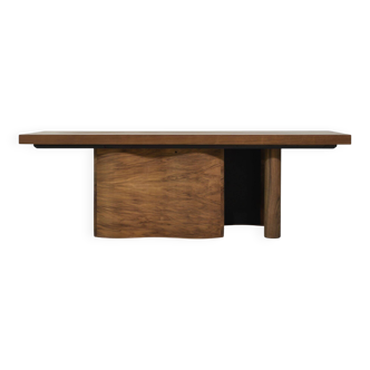 Large Onda coffee table – cherry wood