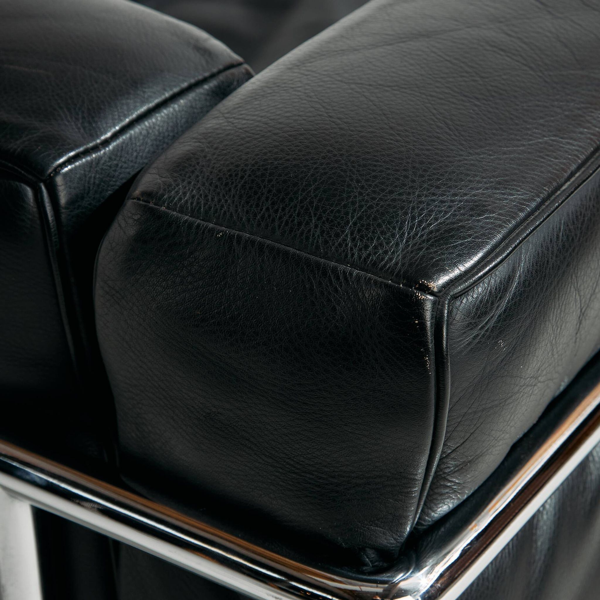 LC2 sofa by Le Corbusier, Pierre Jeanneret and Charlotte Perriand for Cassina