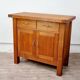 Solid oak chopping block buffet