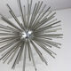 Vintage sputnik sunburst sculpture by Curtis Jere