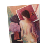 Tableau signé, Elizabeth Coudol