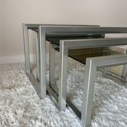 Tables gigognes design années 70