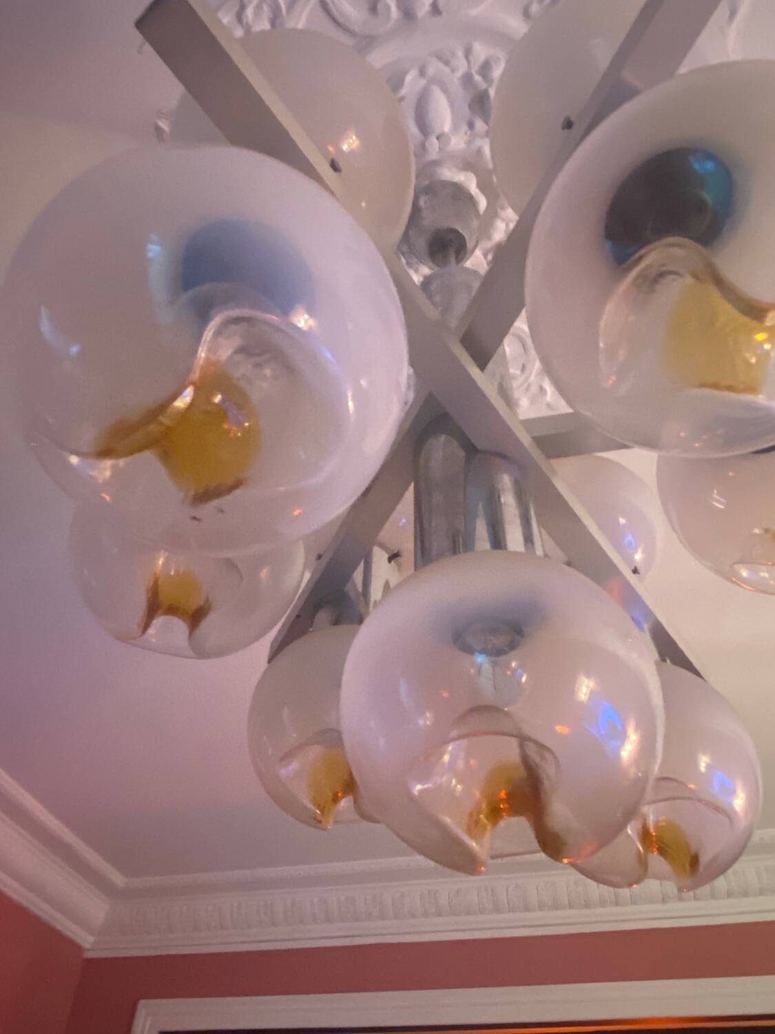 Superb and rare, the other Gaetano Sciolari for Mazzega.