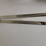 Pince à glaçon en acier design mid century